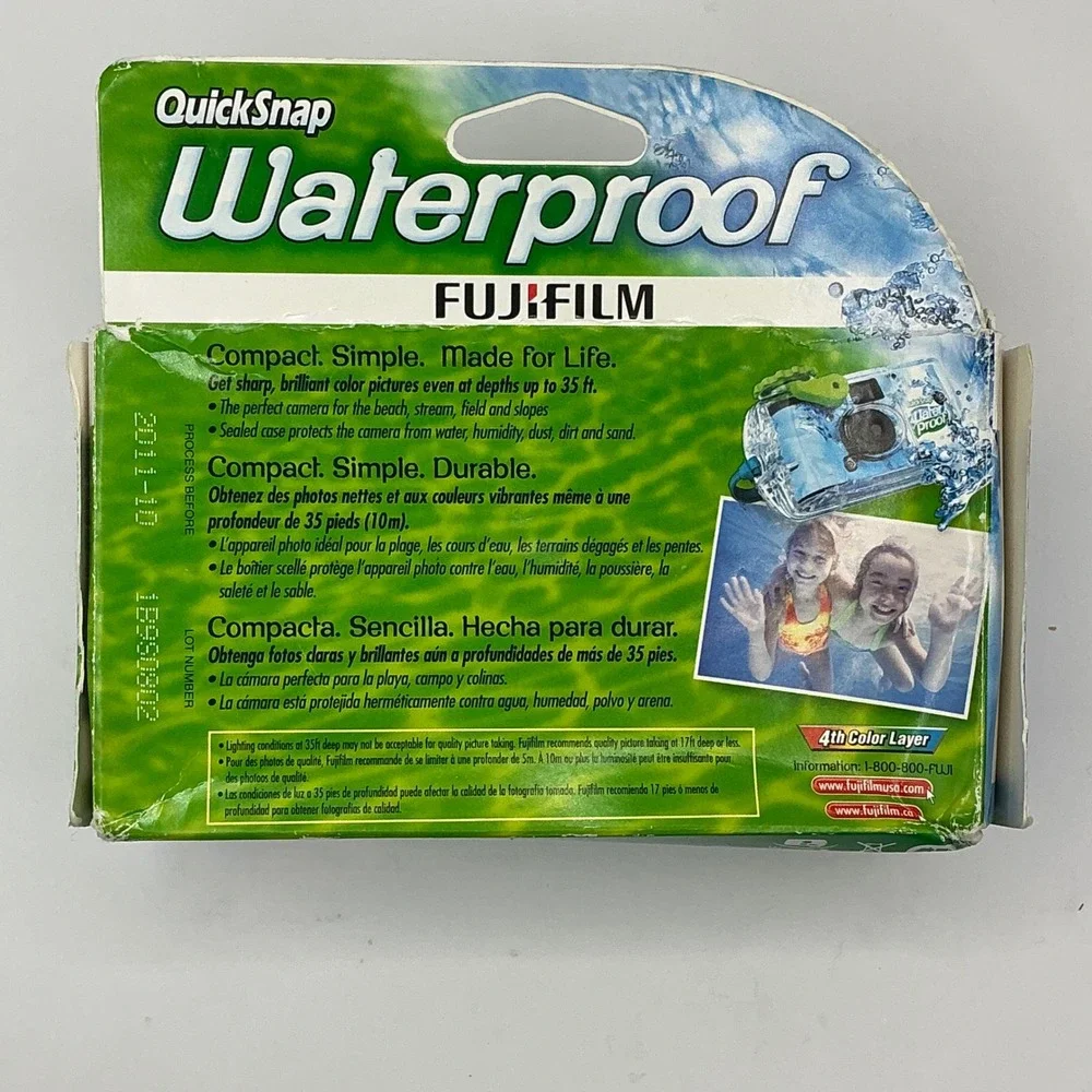 Fujifilm QuickSnap Waterproof Disposable Camera 27